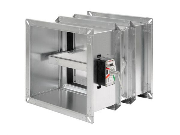 Brandschutzklappe eckig Typ FK90 B=950mm H=650mm