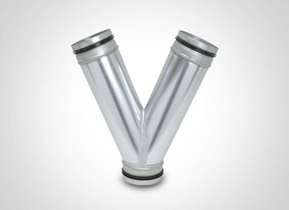 HOSENSTUECK 45 GRAD DN 600/400 mit Lippendichtung