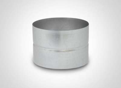 Wickelfalzrohr Bogen 45° 355 mm verzinkt mit Dichtung