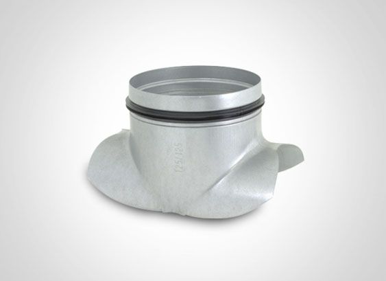 SATTELSTUECK 90 GRAD DN 315/150 mit Lippendichtung